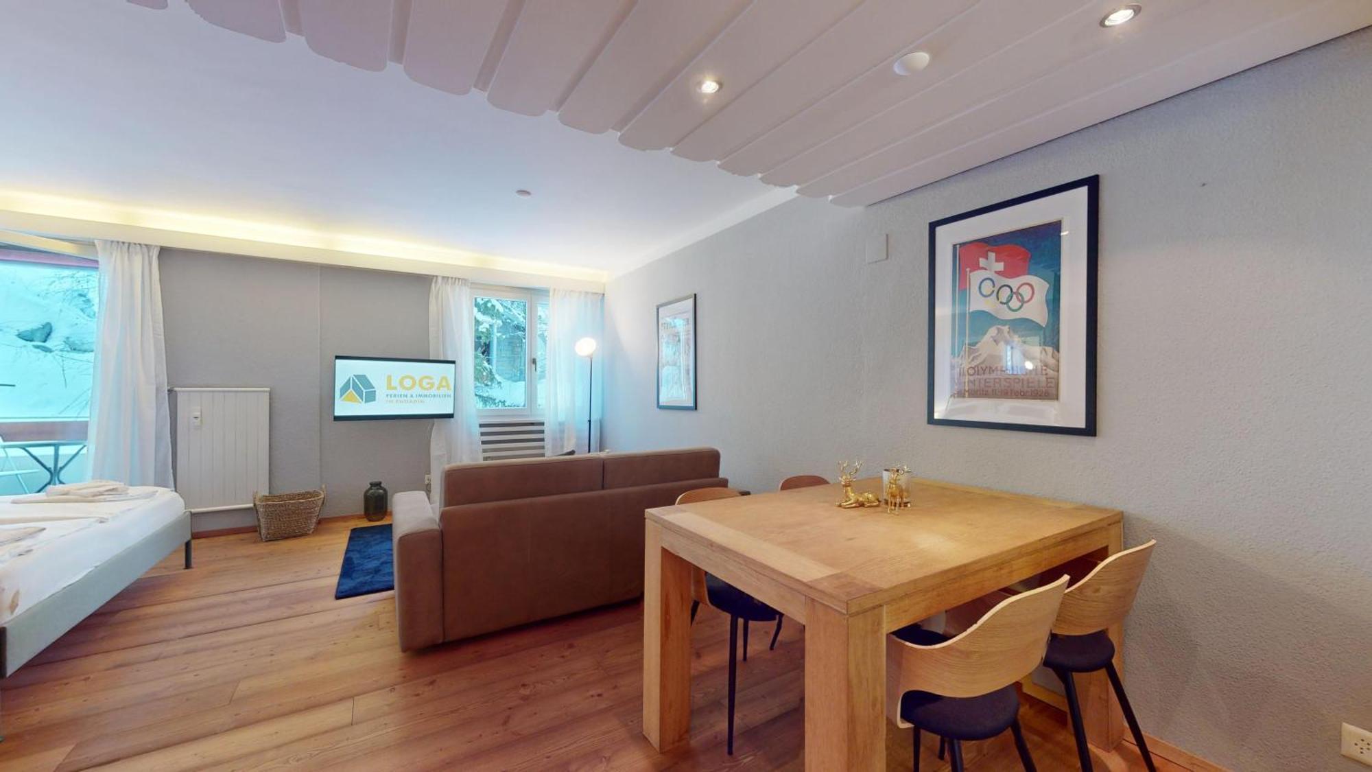 Abitaziun Residence 10A - St Moritz Bagian luar foto