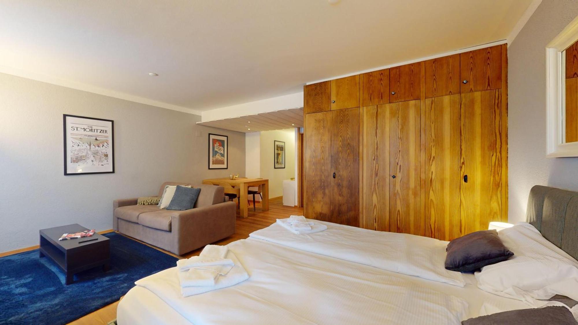 Abitaziun Residence 10A - St Moritz Bagian luar foto
